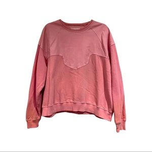 THE GREAT. Pink sweatshirt size 1 (small)